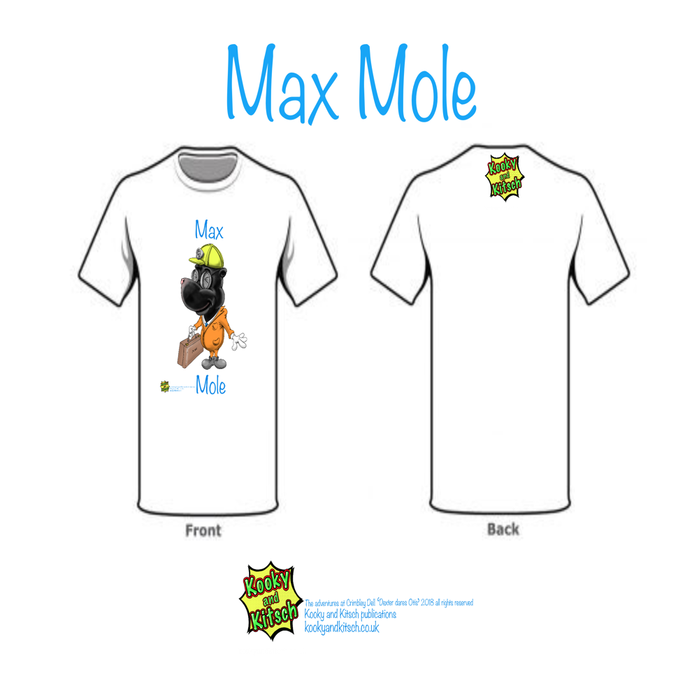 max mole t-shirt